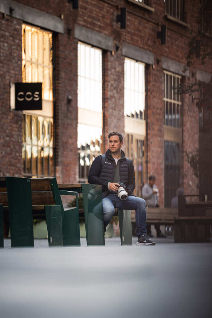 Bilde av Benjamin Lind Enger som skal fotografere i Oslo